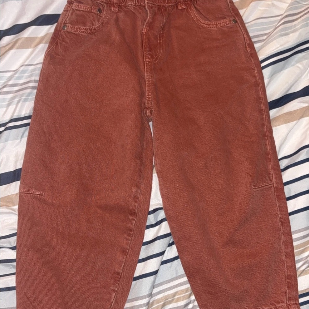 Rust Orange Zara Pants